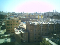 City view of the Imam Reza mosque