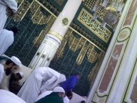 Riyadh ul Jannat by the Prophet's tomb