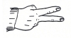 Hand Signal - Legs Out