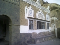 The  kitchen and maid quarters