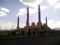 The magnificent Al Saleh mosque